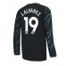 Günstige Manchester City Julian Alvarez #19 3rd Fussballtrikot 2023-24 Langarm